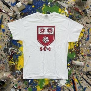 Hanes S.F.C. Crest Graphic Tee White Regular